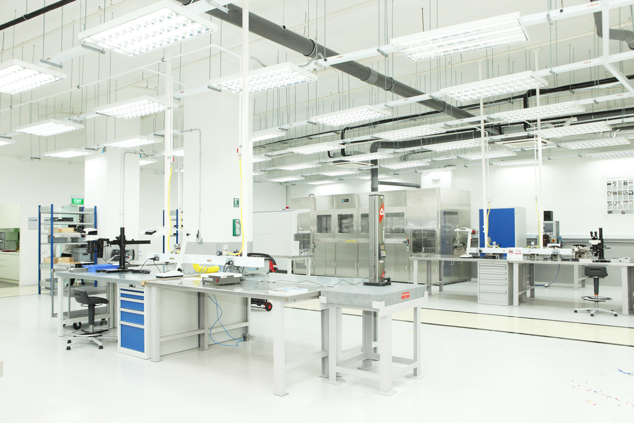 FAG航空航天新加坡公司的軸承測試、修復(fù)和再制造中心概覽圖。